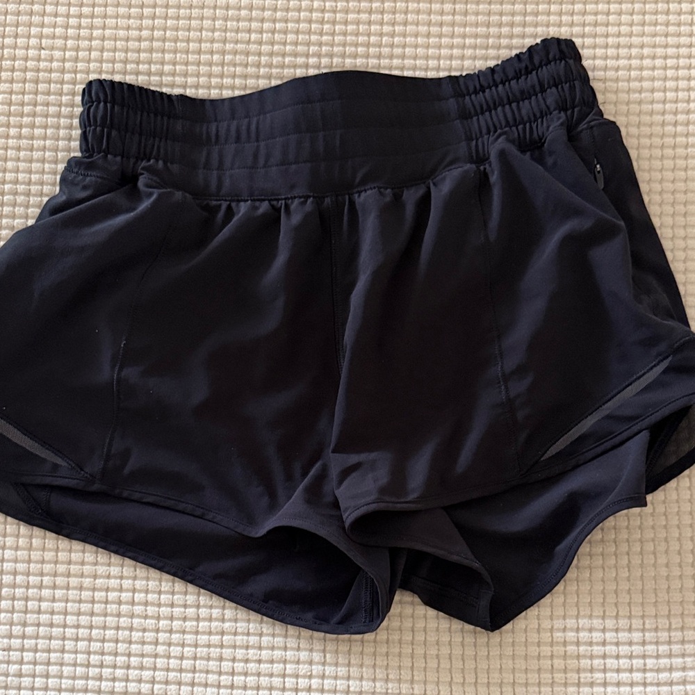Black Women's Lululemon Athletic Shorts
